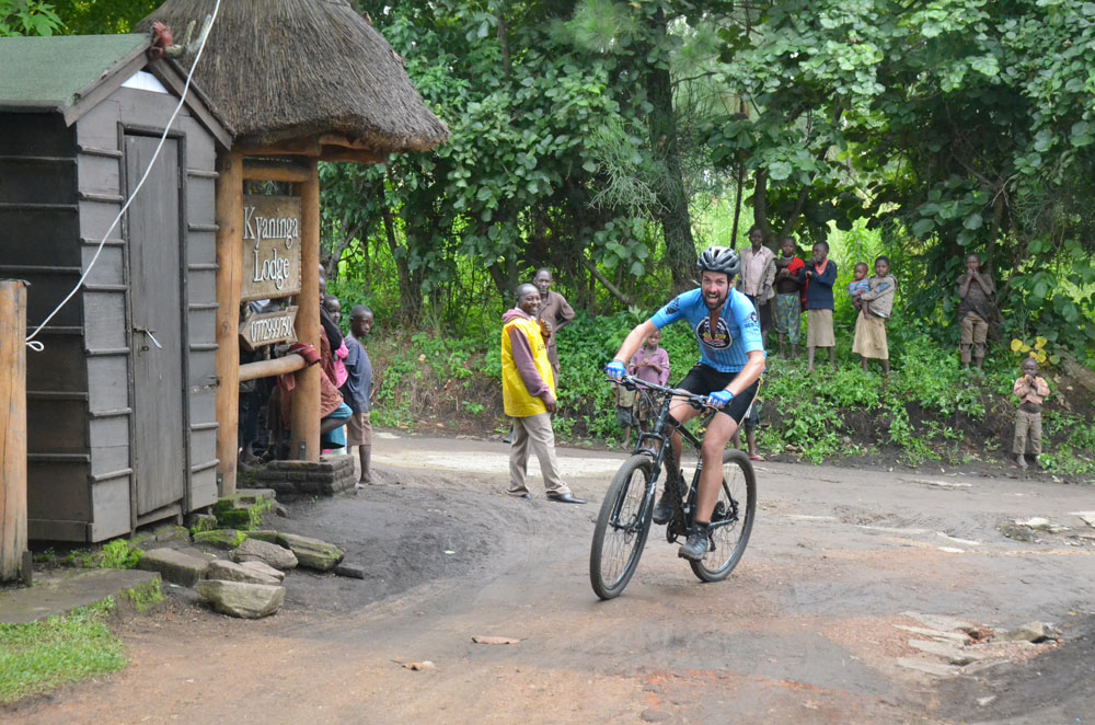 Cycling tour along Kyaninga Lodge near Kibale Forest National Park. Credit: Diary of Mzungu