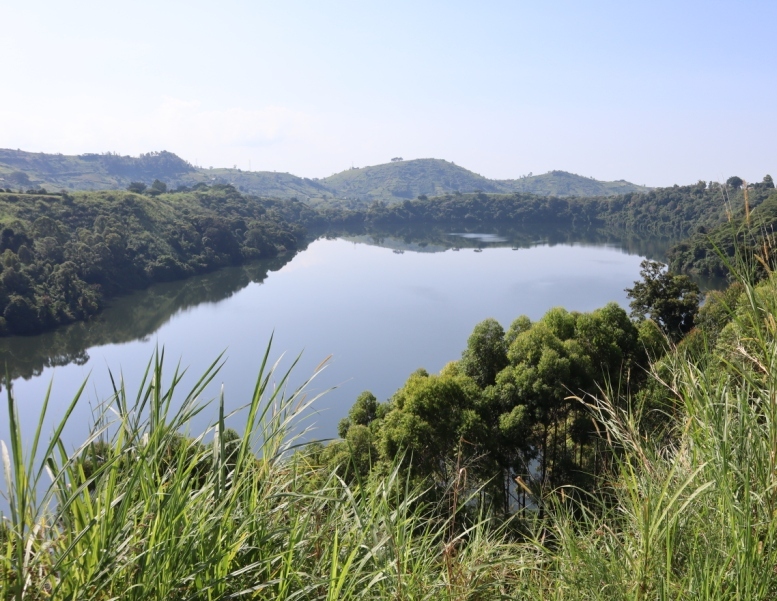 Some of the crater lakes to find, including Lake Nkuruba