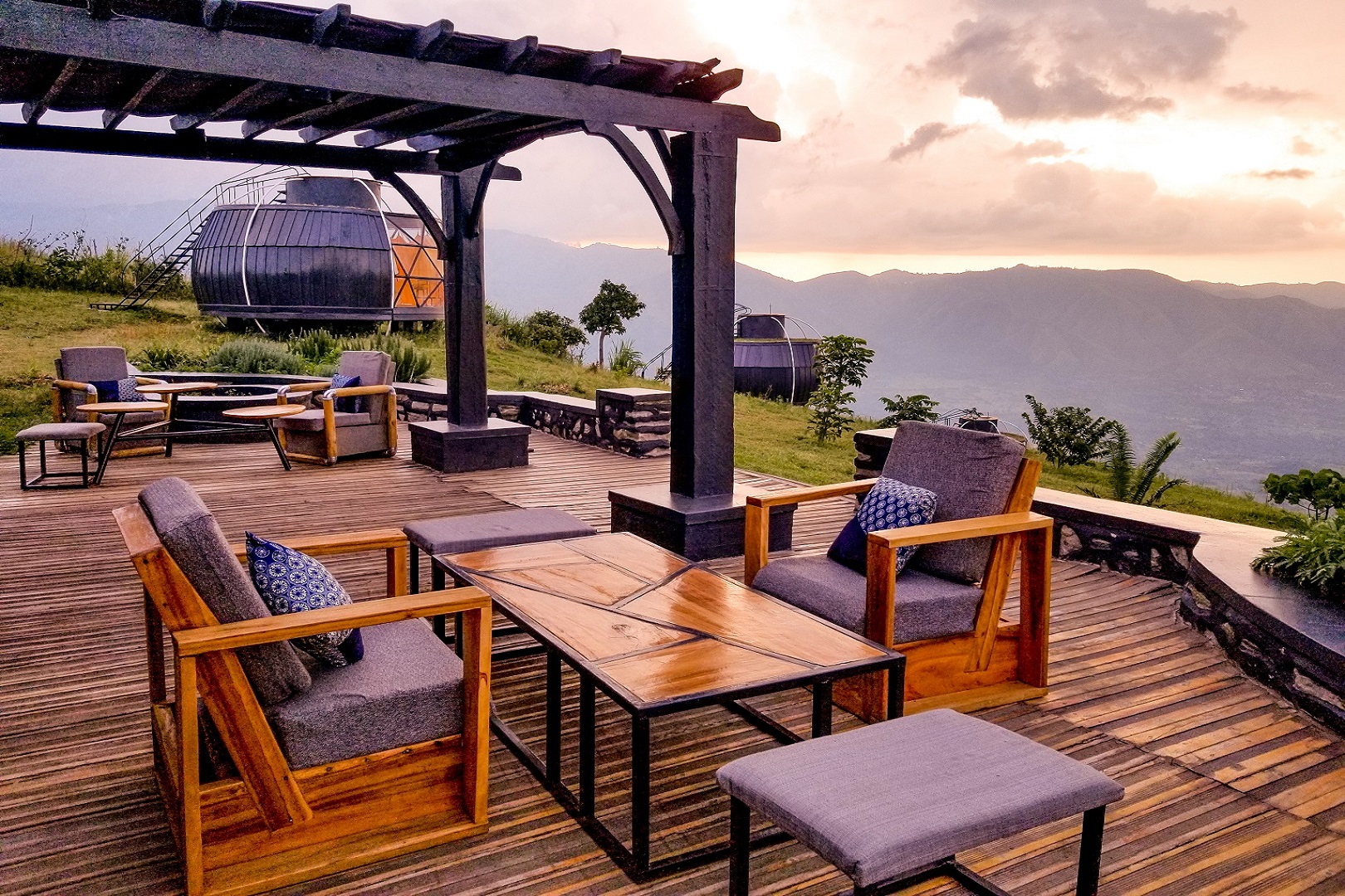 Lobby view at Aramaga Rift Valley Lodge