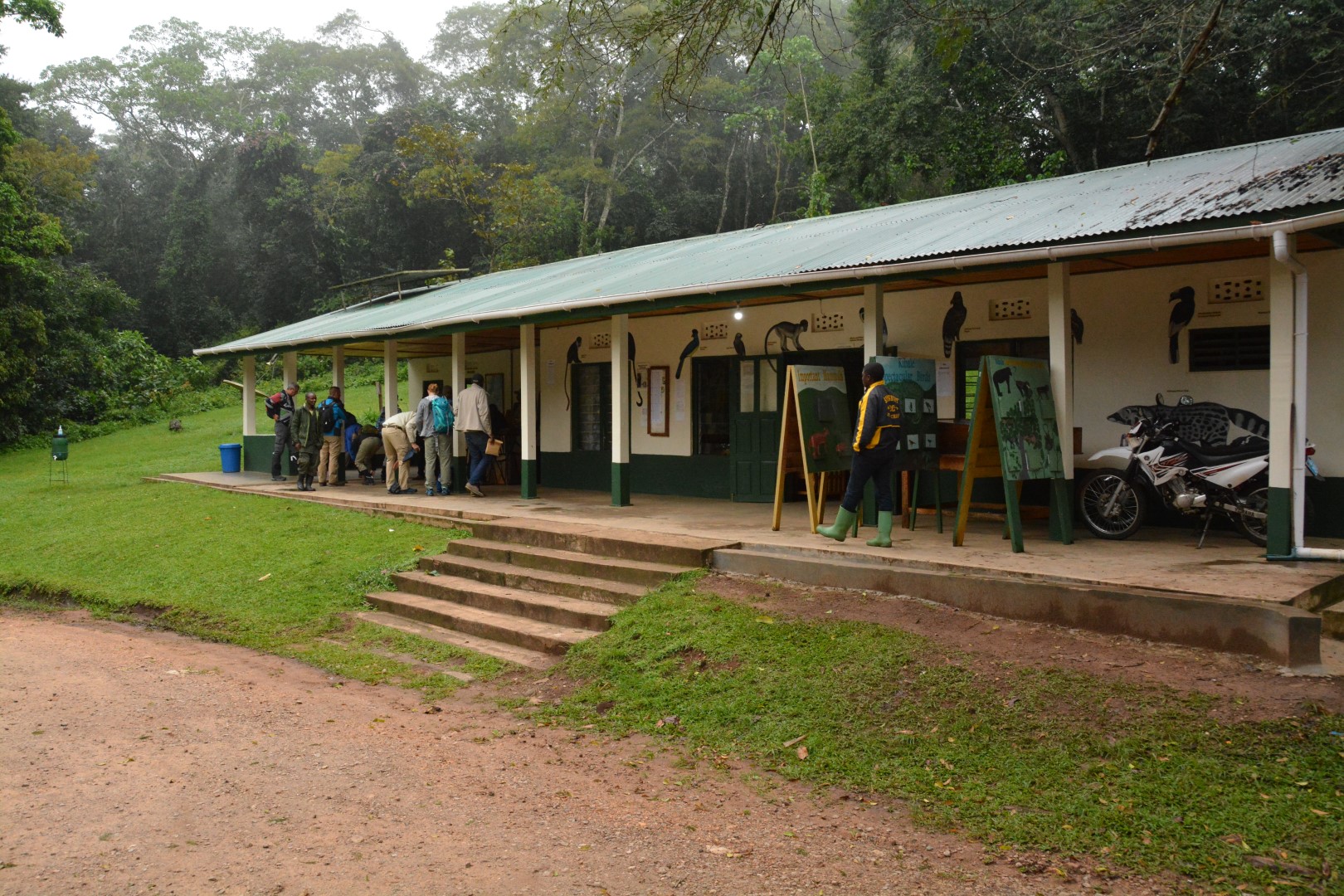 Kanyachu Visitors' Center in Kibale National Park